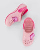 Suecos Barbie infantil rosa