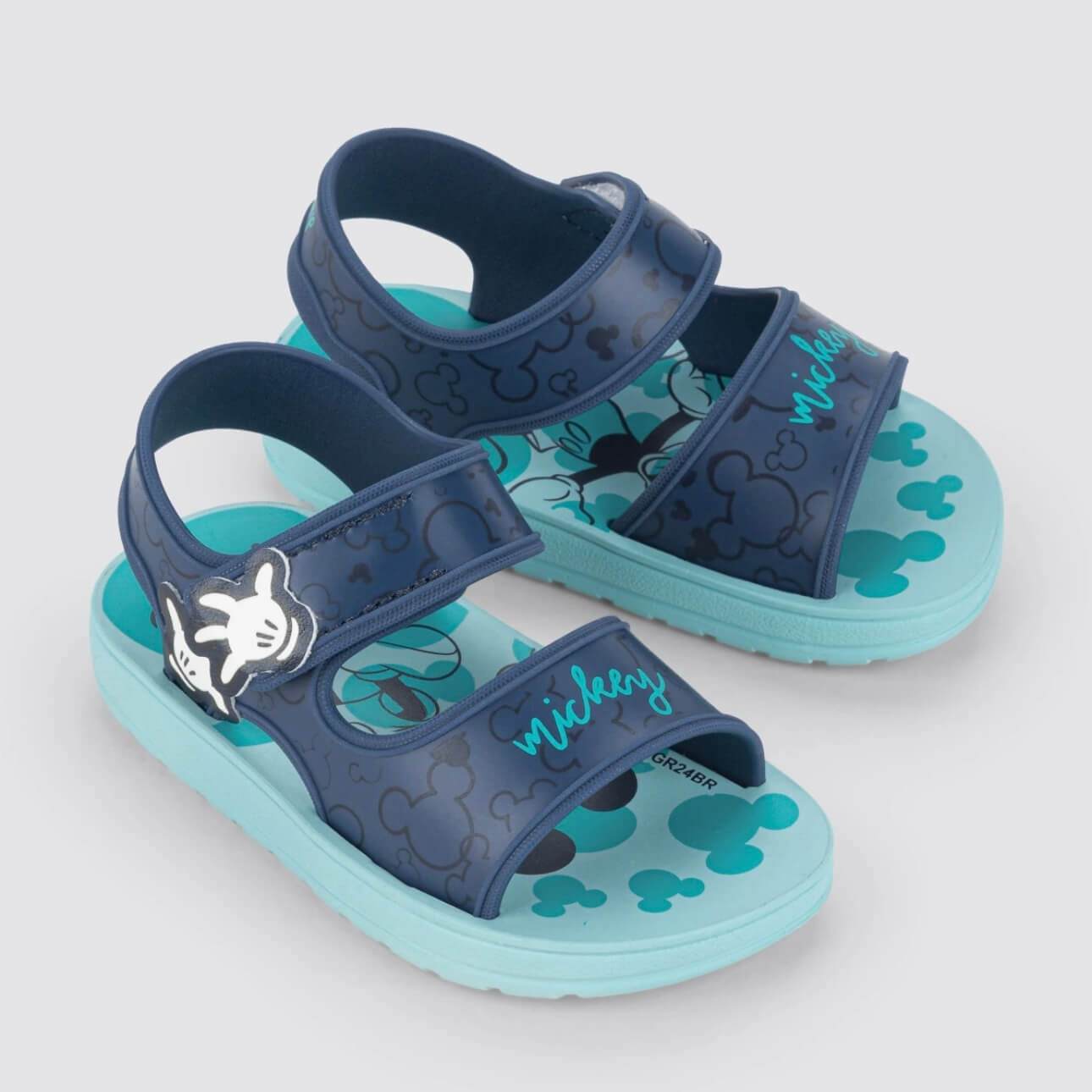 Sandalias baby Mickey azul