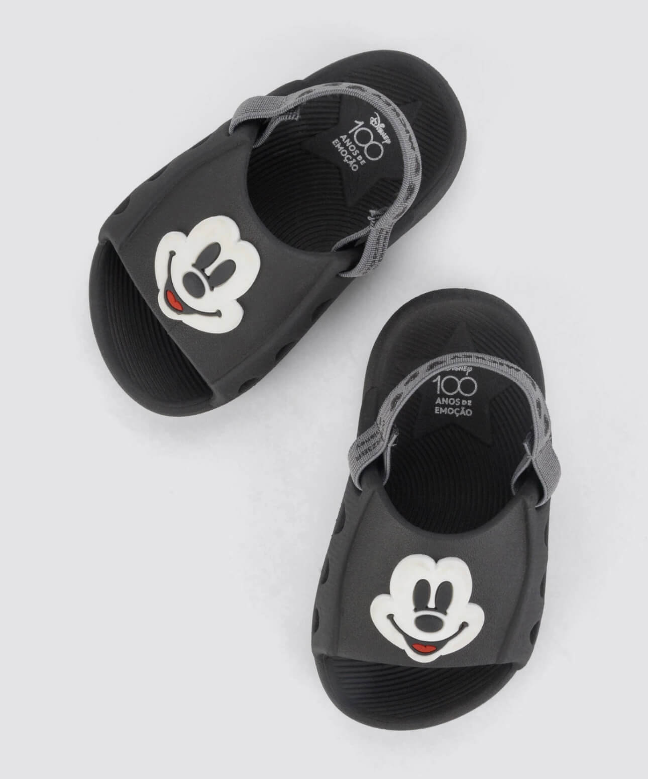 Sandalias Mickey negra baby