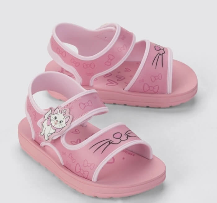 Sandalias baby Gatica marie rosa