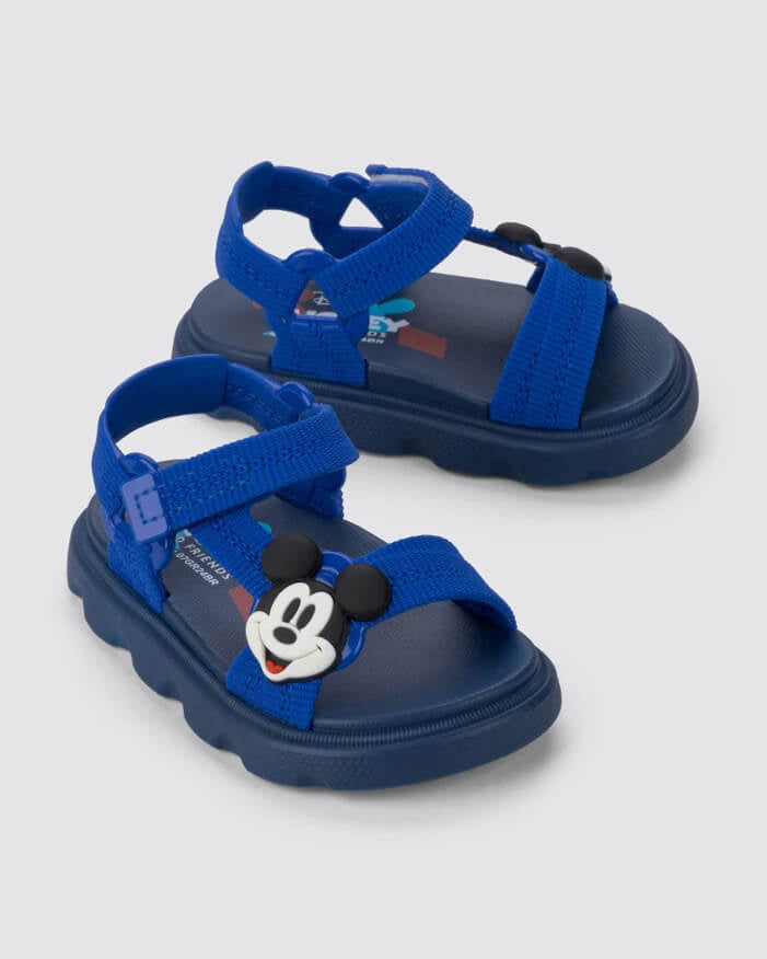 Sandalias Mickey azul niño