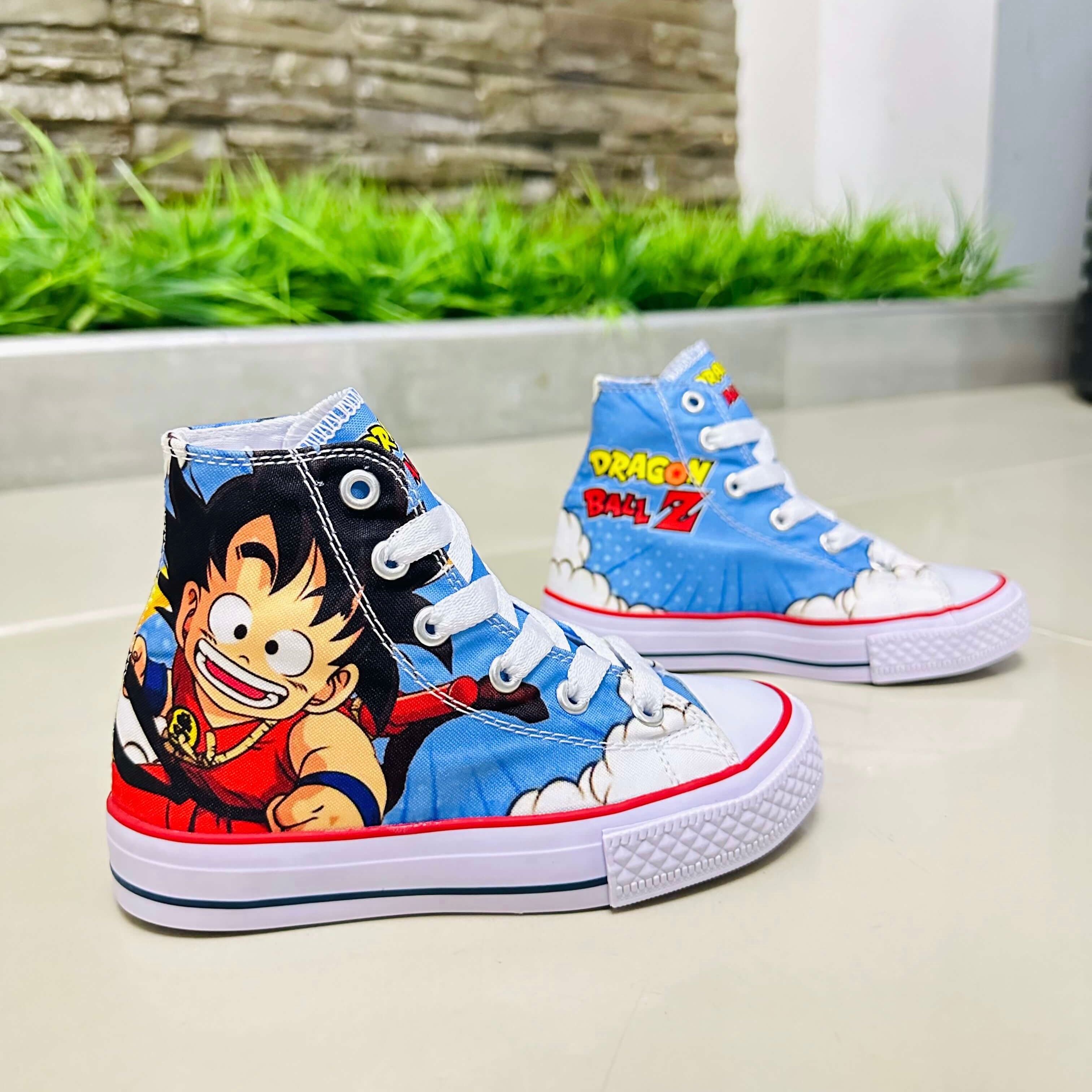 Tenis para niño dragón ball z