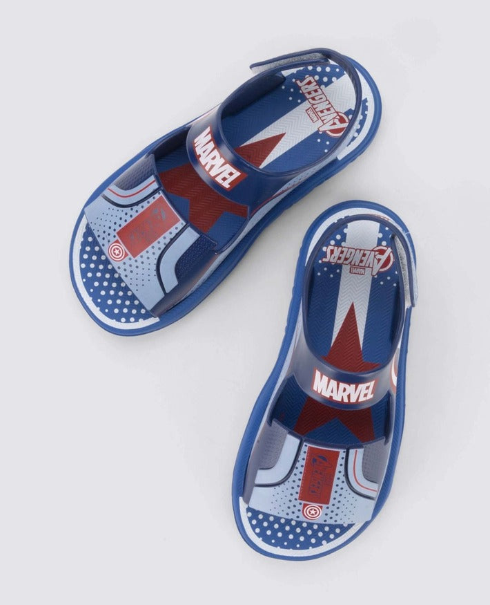 Avengers Sandalias Azul/Rojo/Blanco