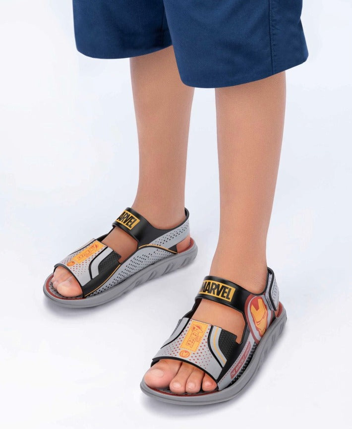 Avengers Sandalias Gris/Amarillo