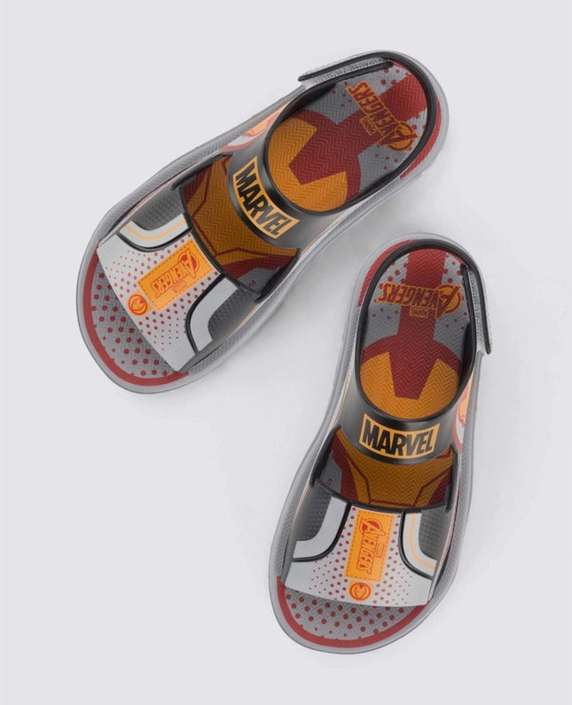 Avengers Sandalias Gris/Amarillo