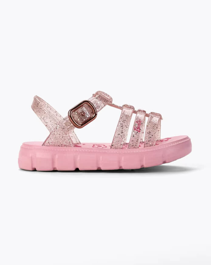 Sandalias Barbie baby glitter