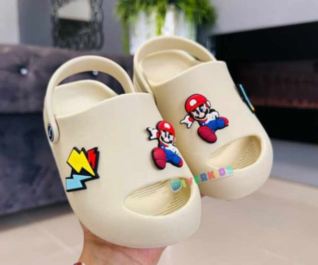 Crocs Mario Bros Beige