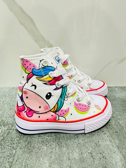 Tenis unicornio para niña
