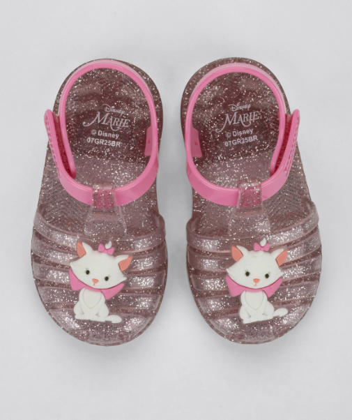 Disney Duo Sandal Baby Rosa Glitter/Rosa