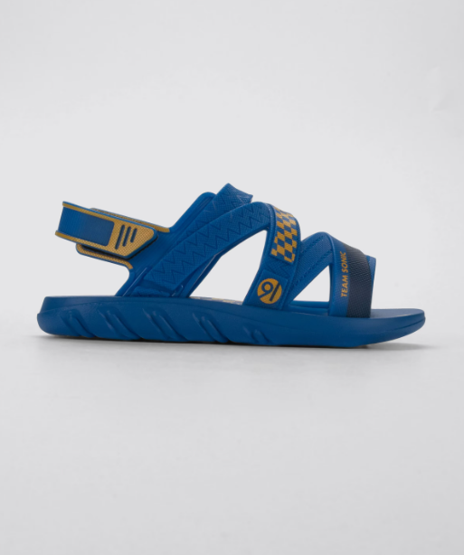 Sonic Fast Car Sandal Kids Azul/Amarillo