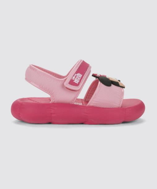Disney Pump Puff Sandal Baby Rosa/Rosa