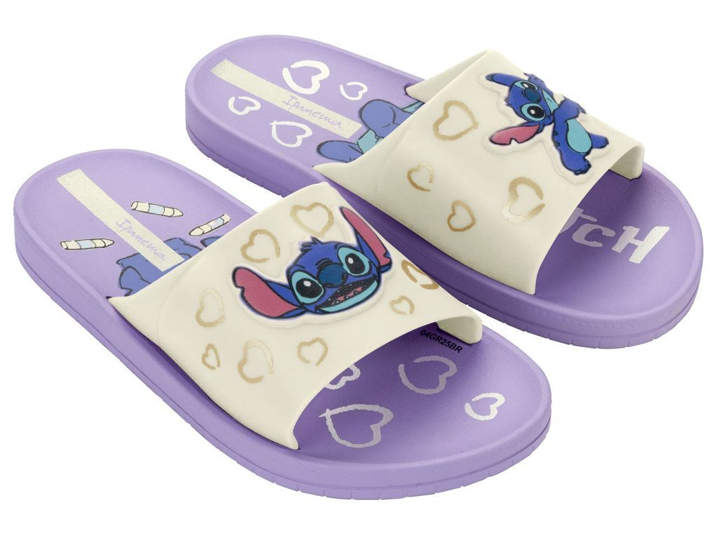 Ipanema Disney Slide Kids Lila/Beige