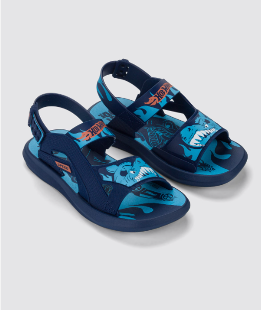 Hot Wheels Shark Sandal Kids Azul/Azul/Naranja