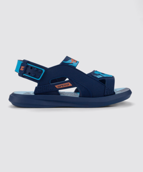 Hot Wheels Shark Sandal Kids Azul/Azul/Naranja