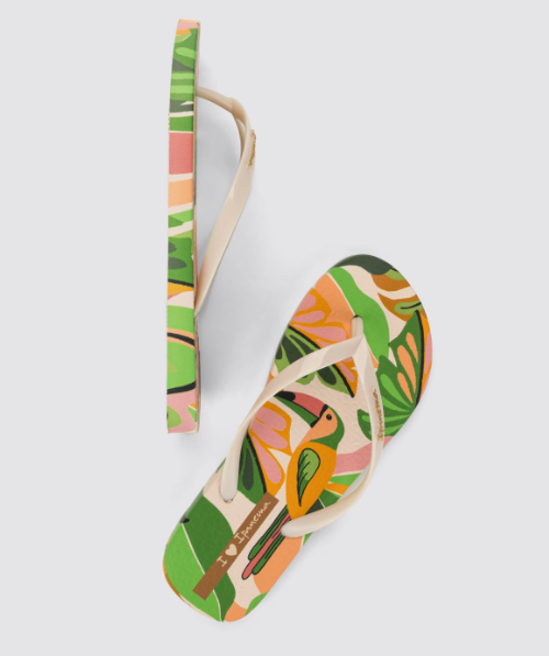 Ipanema Xodo Fem Negro Beige/Beige/Verde