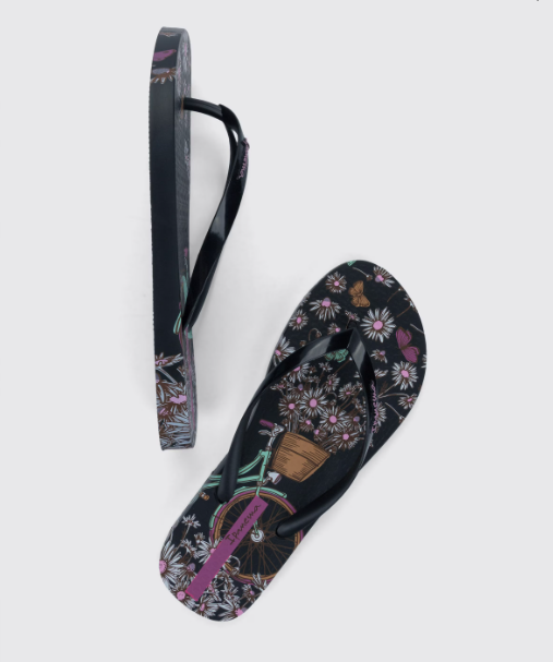 Ipanema Mari Bloom Negro/Negro/Rosa