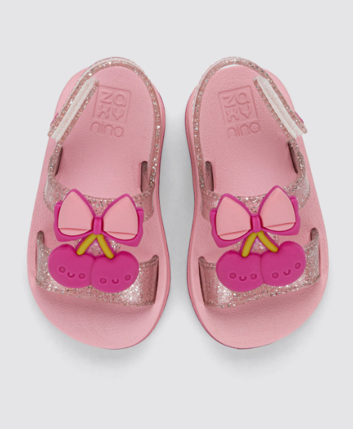 Zaxynina Cherry Sand Baby Rosa/Glitter