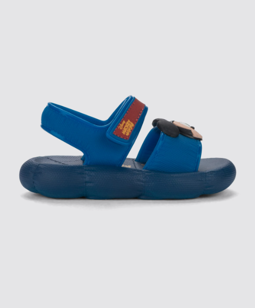 Disney Pump Puff Sandal Baby Azul/Rojo