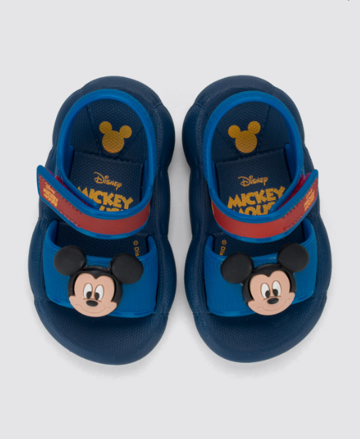 Disney Pump Puff Sandal Baby Azul/Rojo