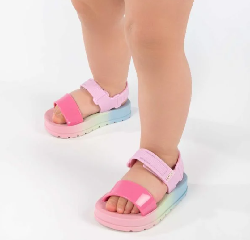 Zaxy Nina Moderninha Baby Rosa/Lila/Degradado