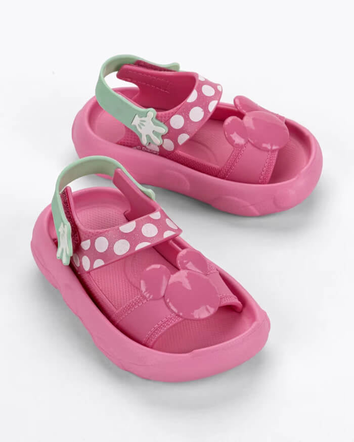 Sandalias baby Minnie rosa