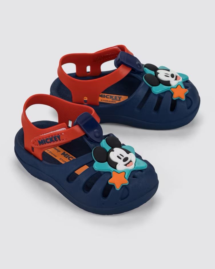 Disney Magic Baby Cubrededos Mickey Azul/Rojo