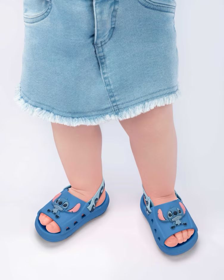 Disney Slide Baby Stitch Azul