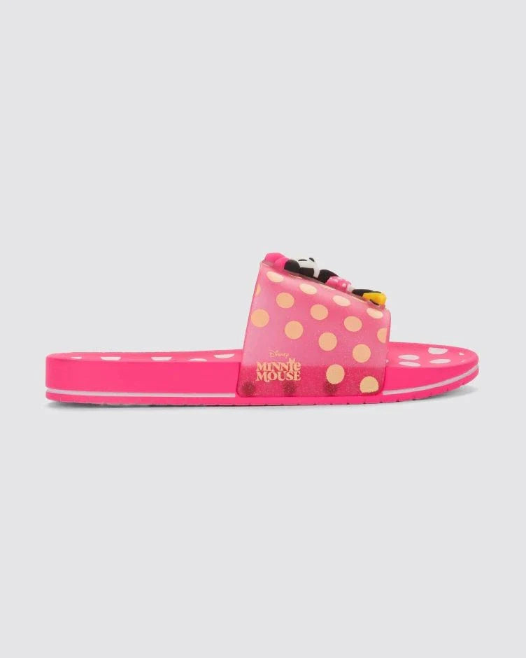 Disney plus Slide Minnie Rosa/Amarillo