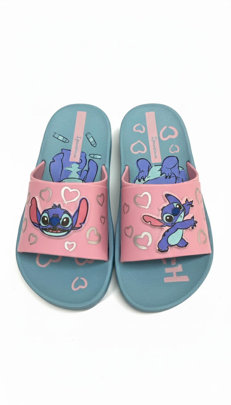 Ipanema Disney Slide Kids Azul/Rosa