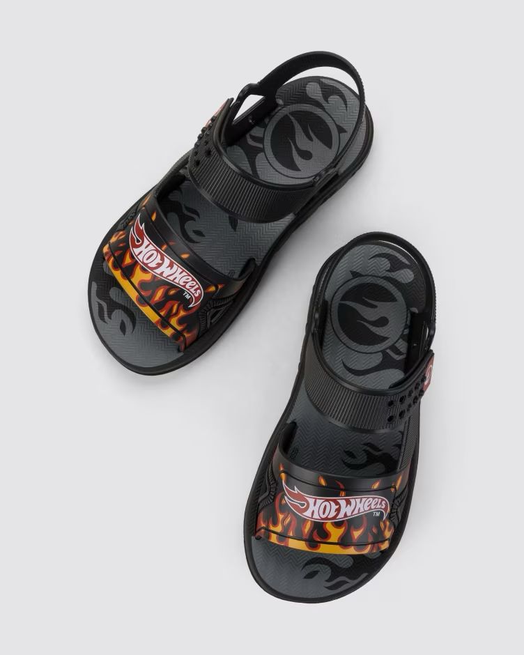 Hoot Wheels Shark Kids Negro/Rojo