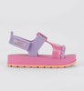 Sandalias zaxy baby acogedora fucsia