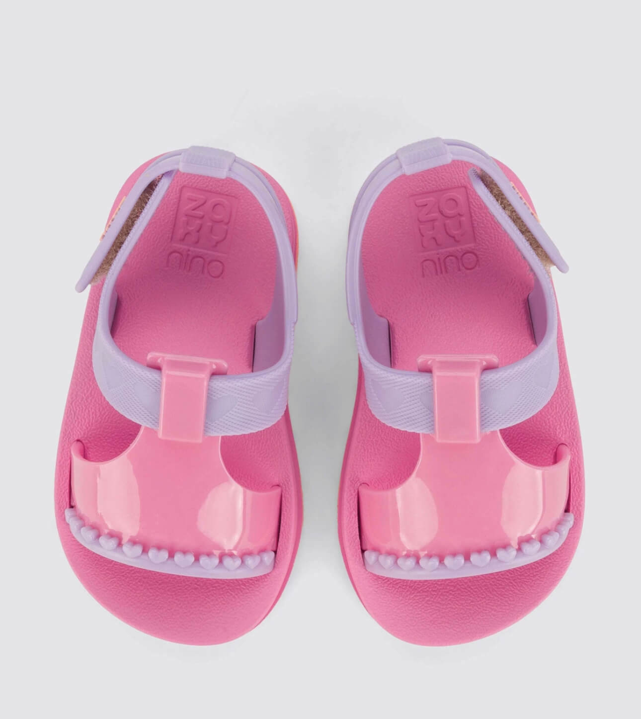 Sandalias zaxy baby acogedora fucsia