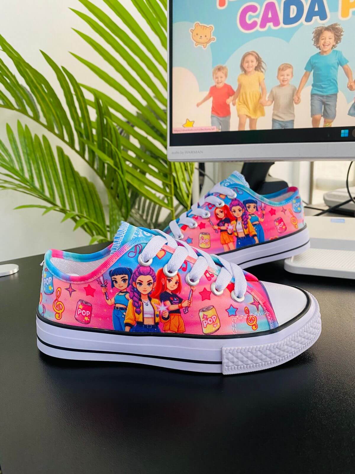 Tenis Guerreras Kpop Bajitos