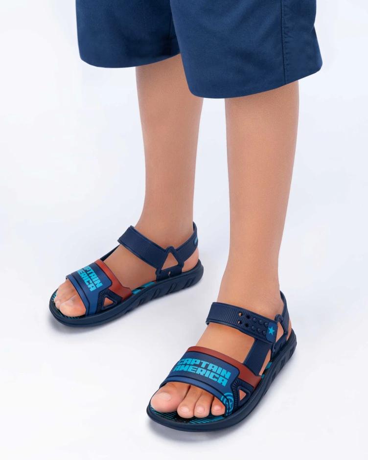 Marvel Sandl kids Azul/Rojo
