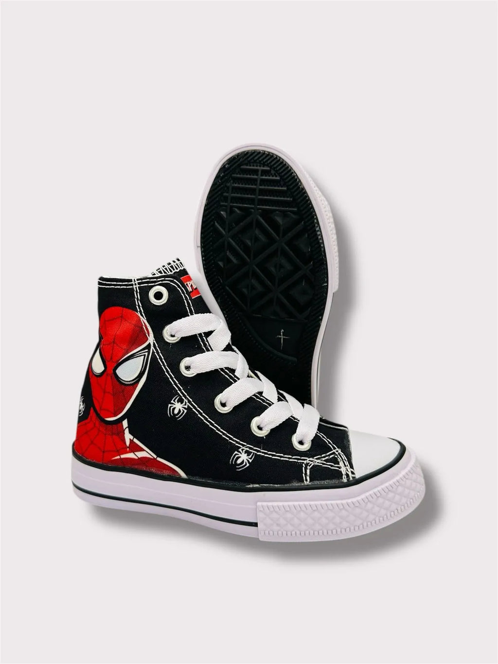 Tenis en bota Spiderman niños