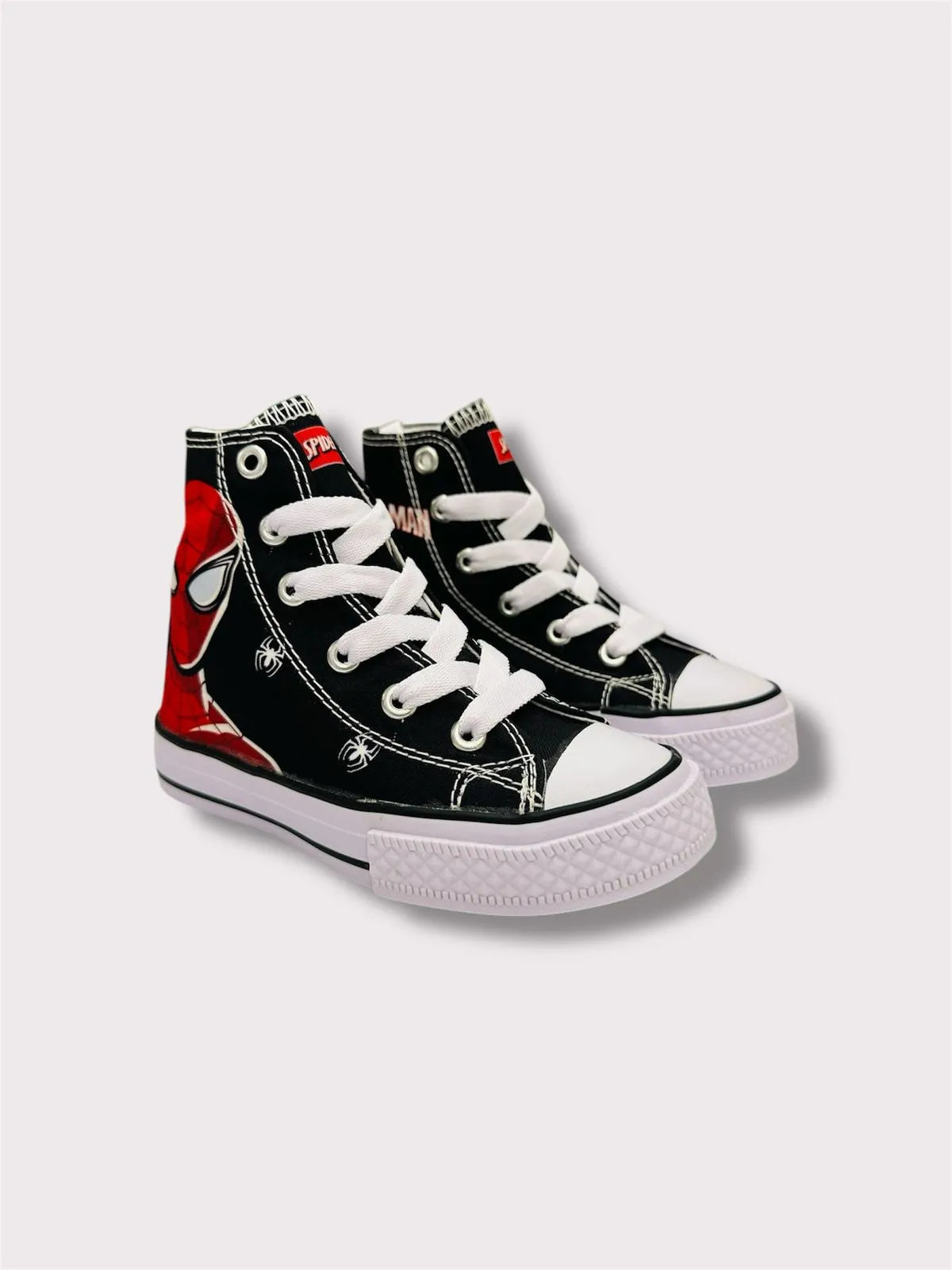 Tenis en bota Spiderman niños