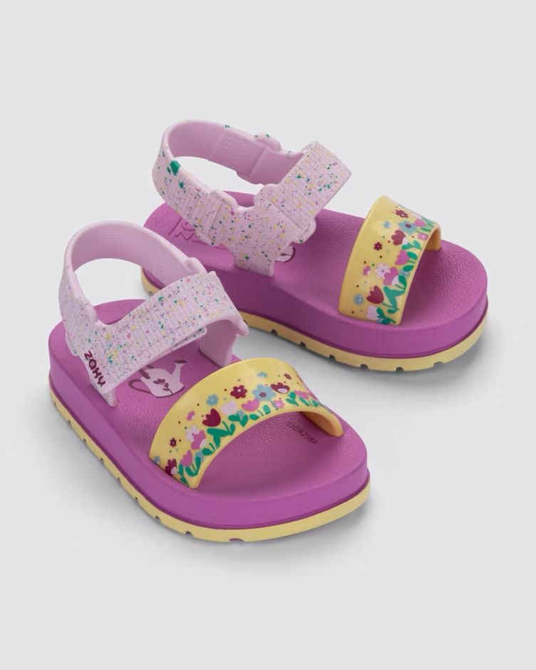 Zaxy Moderninha Print Baby Amarillo/Flor