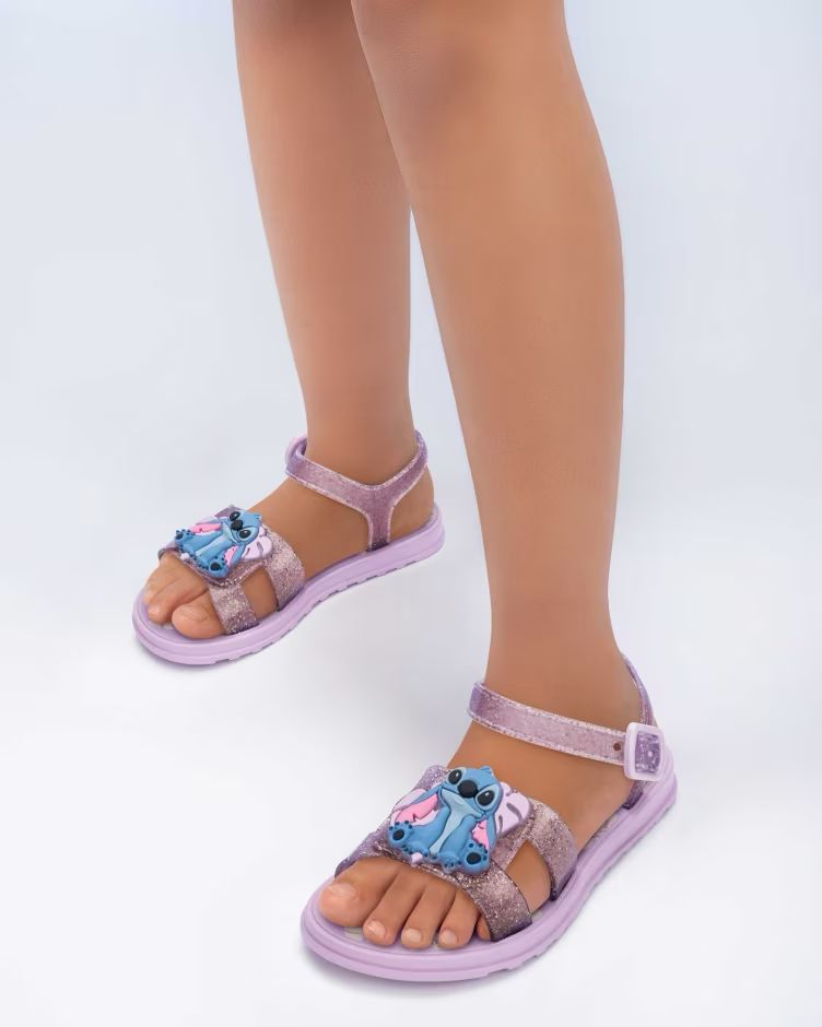 Stitch Shop Sandal Kids Lila Glitter