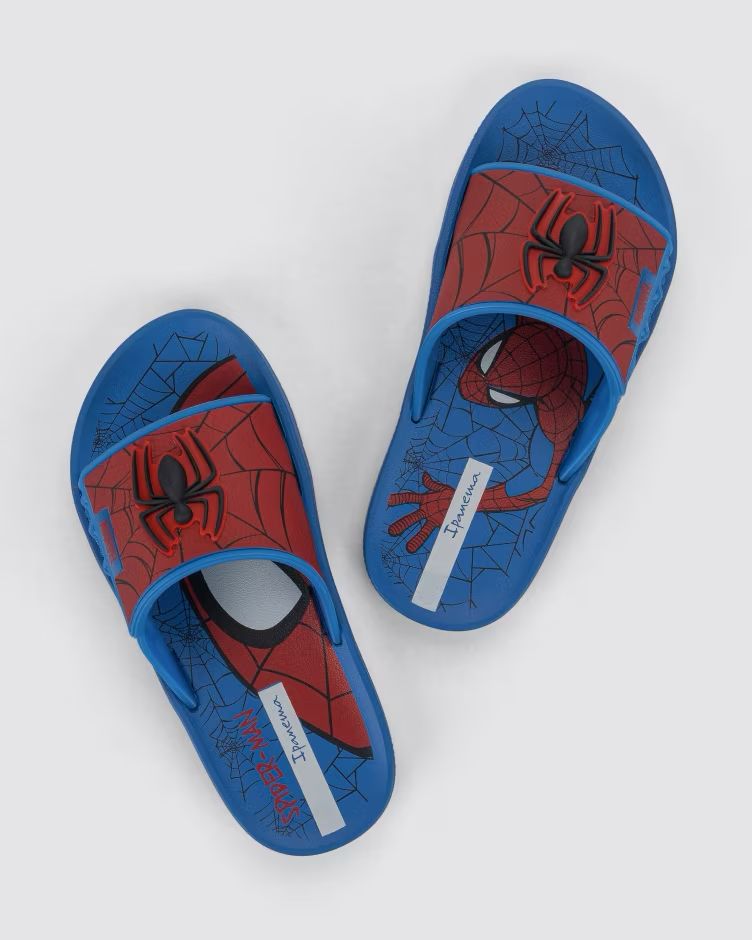 Ipanema Spider Slide Marvel Azul/Rojo