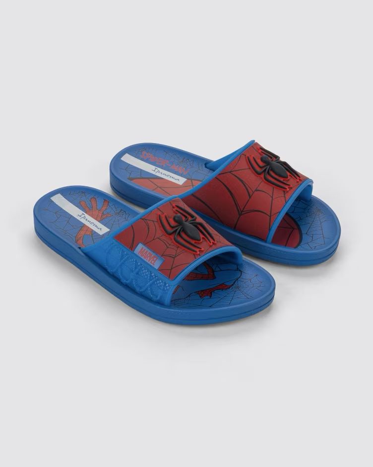 Ipanema Spider Slide Marvel Azul/Rojo