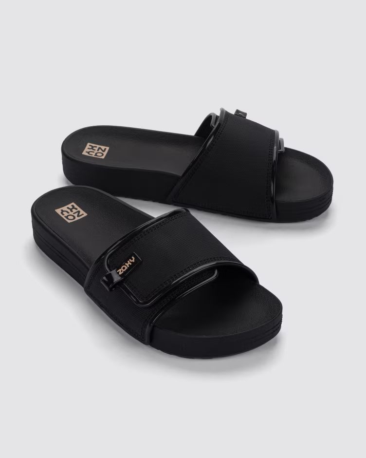 Zaxy Only Slide Ad Negro