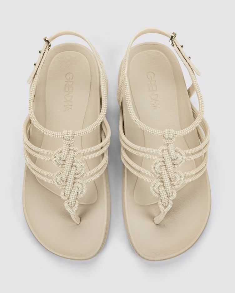 Grendha Detalhes Sand Hueso