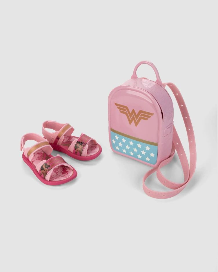 Liga Sandal + Bolso Kids Rosa