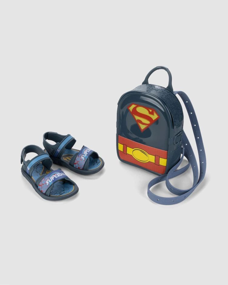 Liga Sandal + mochila Kids azul