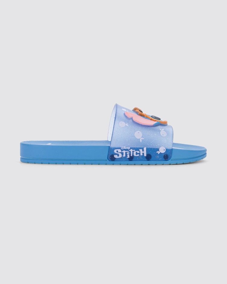 Sandalias Disney Stitch Mania plus Slide azul