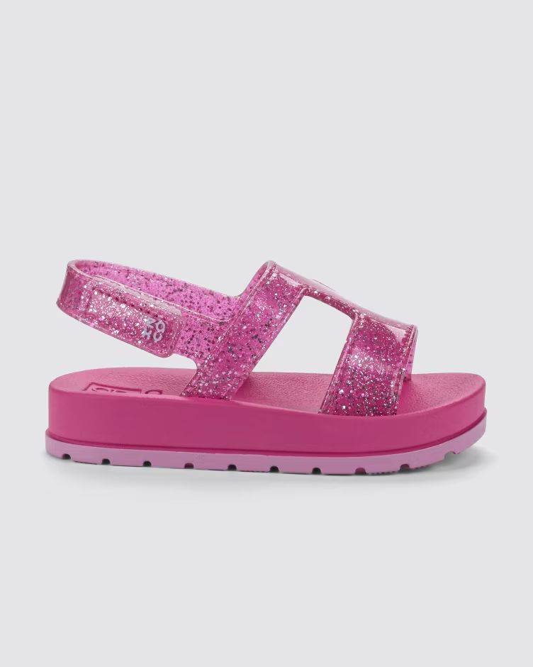 Zaxynina Hit Sand Baby Rosa Floral Glitter
