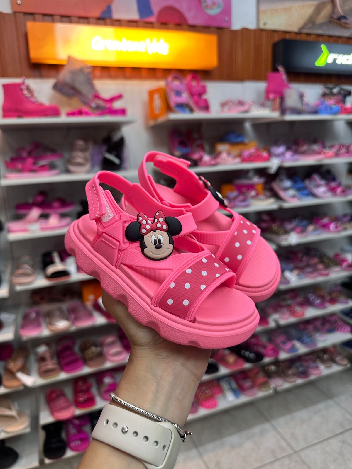 Disney Easy Plus Sandal Baby Rosa/Rosa