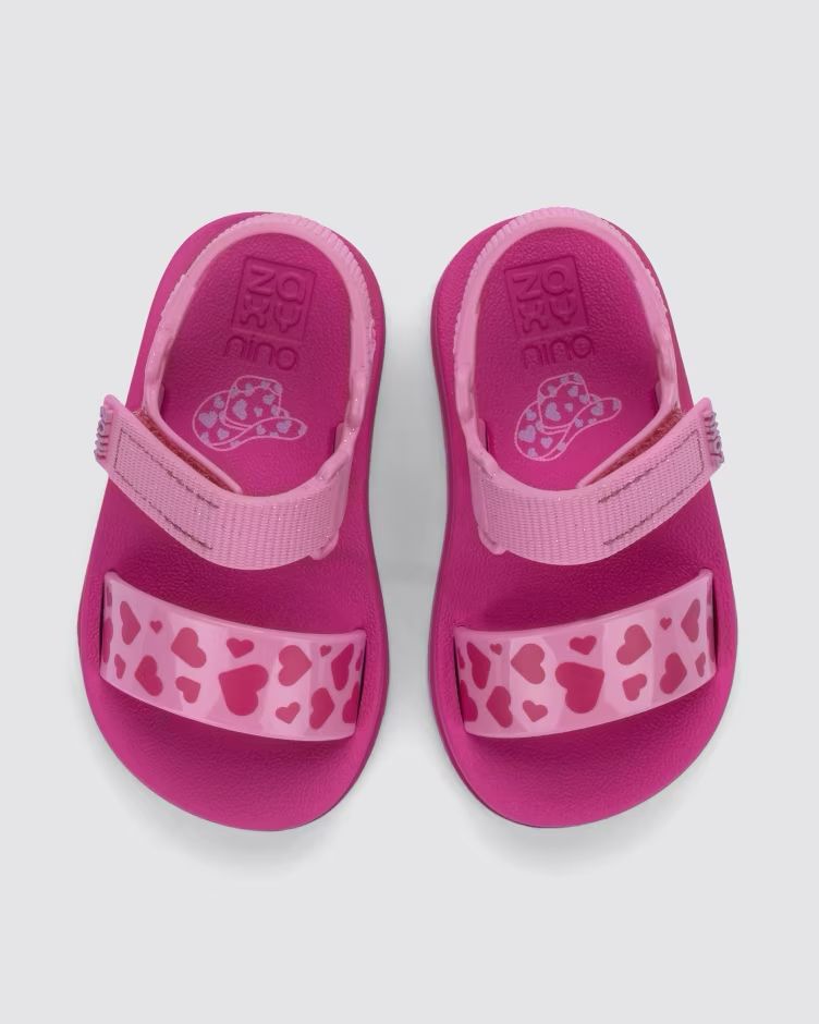 Zaxy Moderninha Print Baby Rosa/Corazon