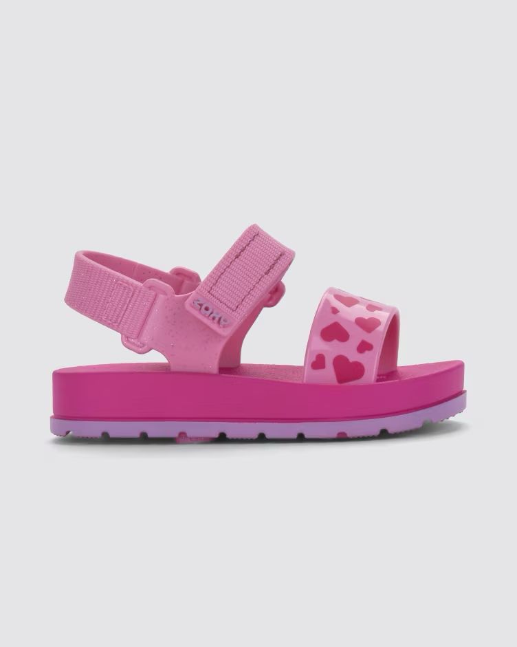 Zaxy Moderninha Print Baby Rosa/Corazon