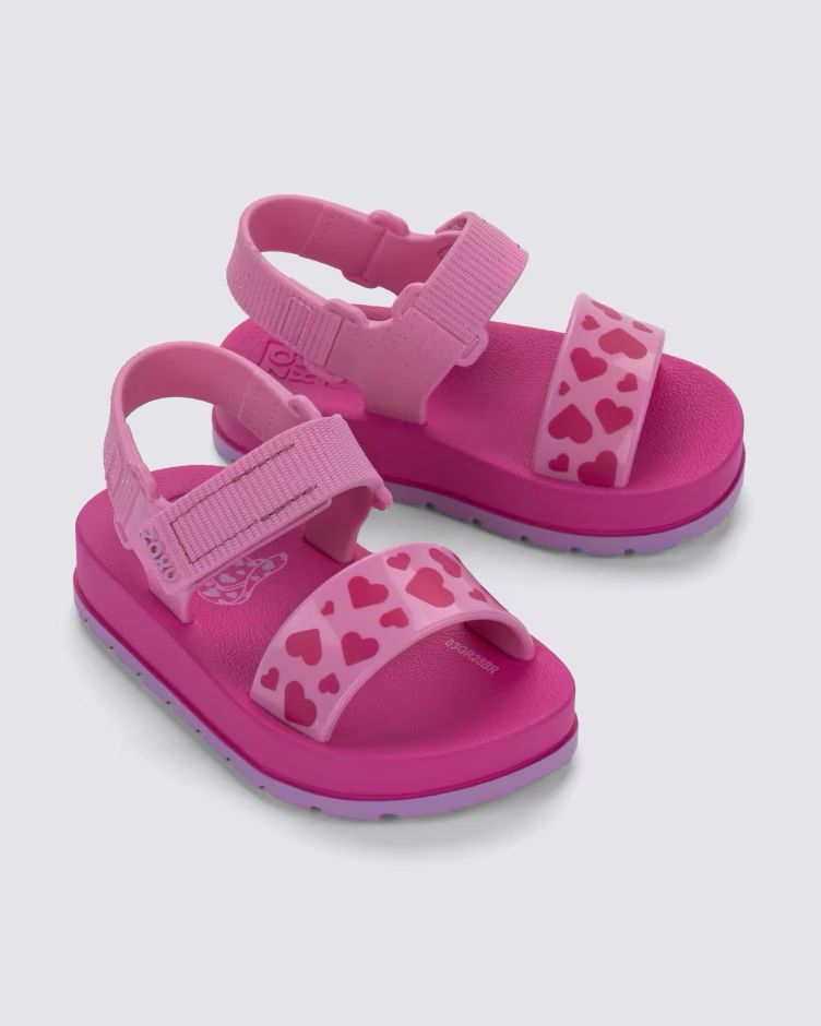 Zaxy Moderninha Print Baby Rosa/Corazon
